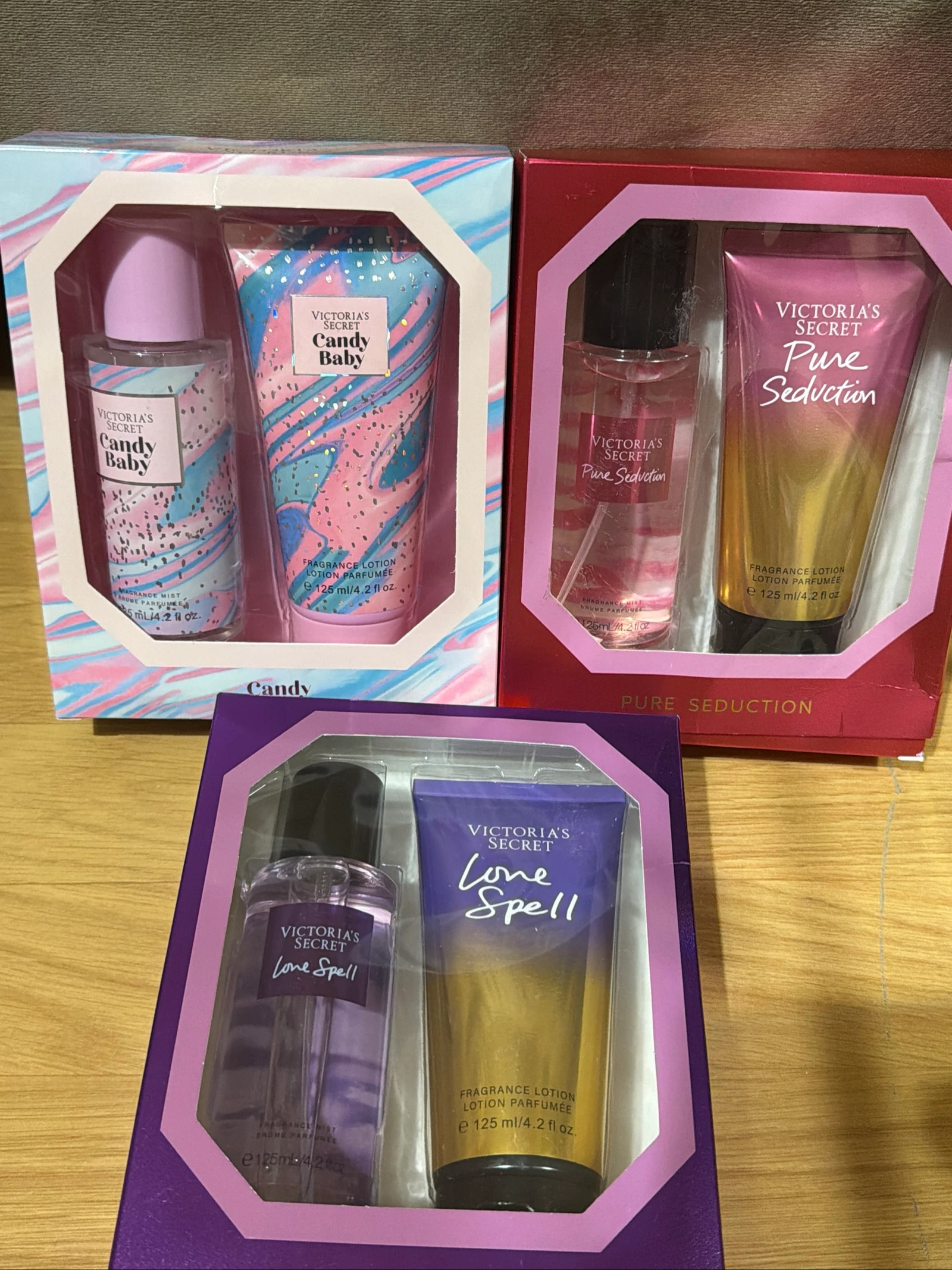 Lots de box brumes Victoria secret 